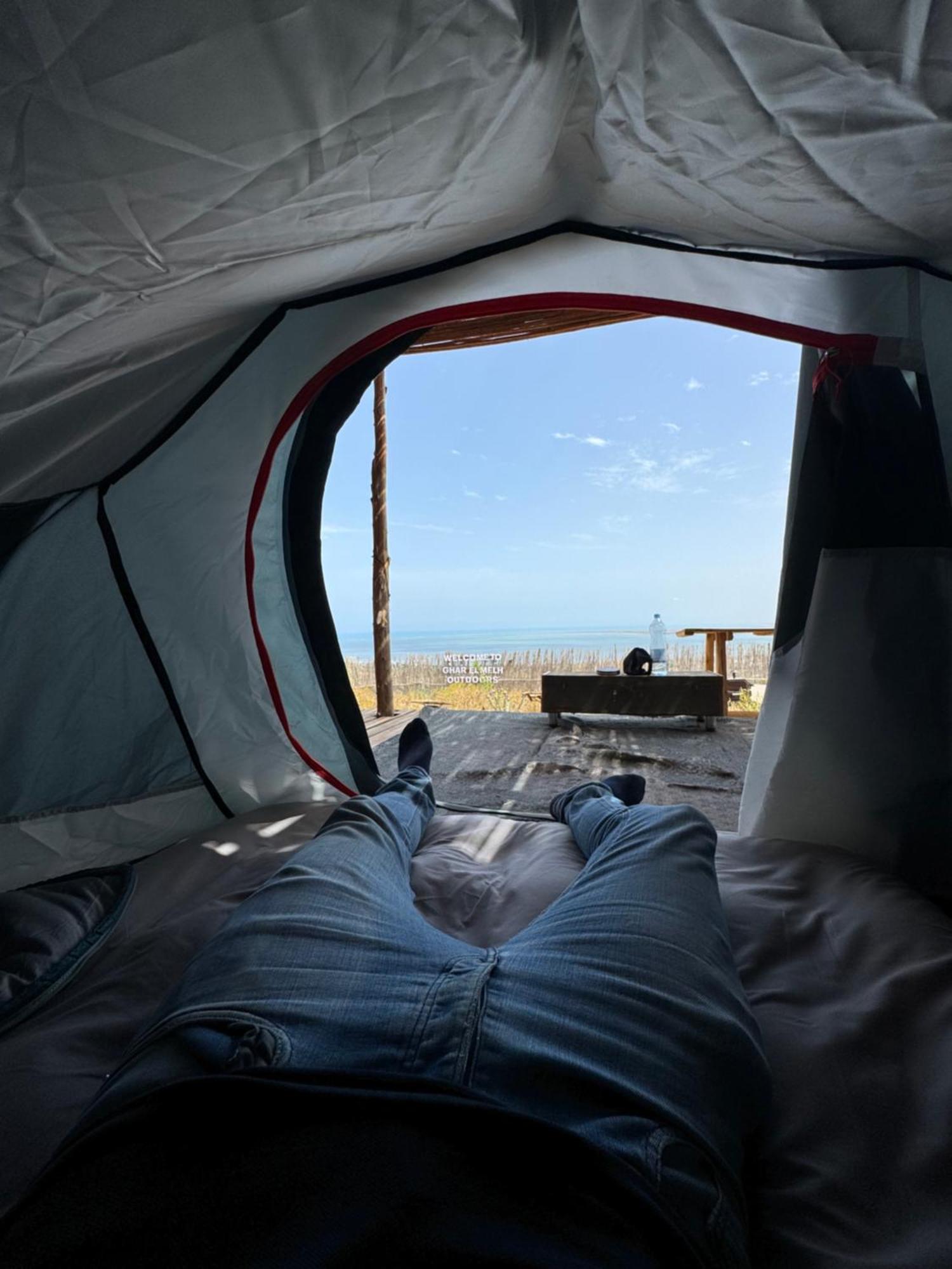 ホテル Ghar El Melh Outdoors Ra's al Jabal エクステリア 写真
